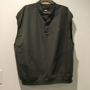 Eagles Ridge 19th Hole Olive Men’s Golf Vest 2X